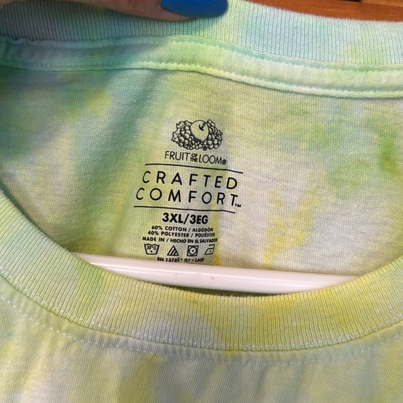 Men’s Tye dye t-shirt - Picture 5 of 5